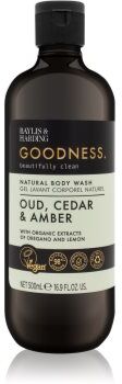 Baylis & Harding Goodness Oud, Cedar & Amber gel de duche 500 ml. Goodness Oud, Cedar & Amber