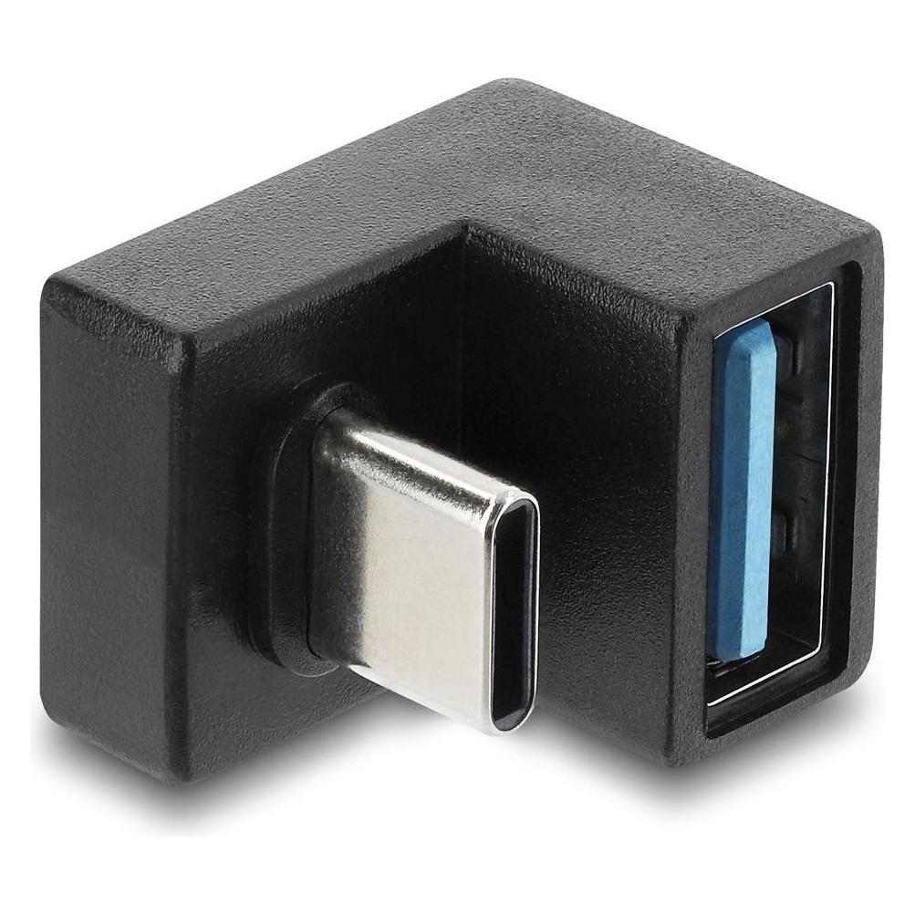 Delock Adapter 10 Gbps USB Type-C Stecker zu USB Typ-A Buchse, U-Form (67464) (USB-A, USB-C) (67464)