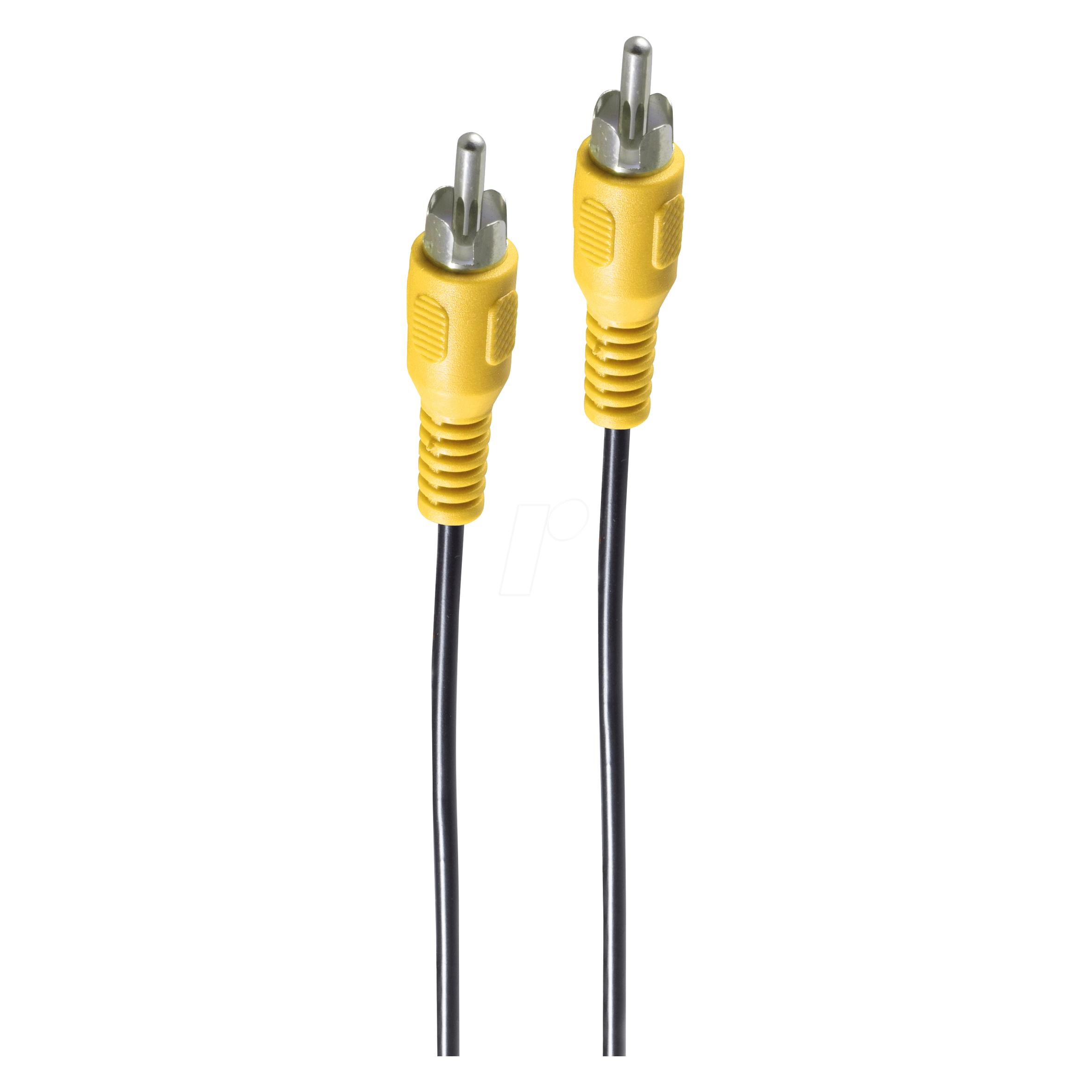 Shiverpeaks -BASIC-S--Cinchstecker auf Cinchstecker, vergoldet, 2,0m (2 m, Cinch Kabel) (BS90022-2G)