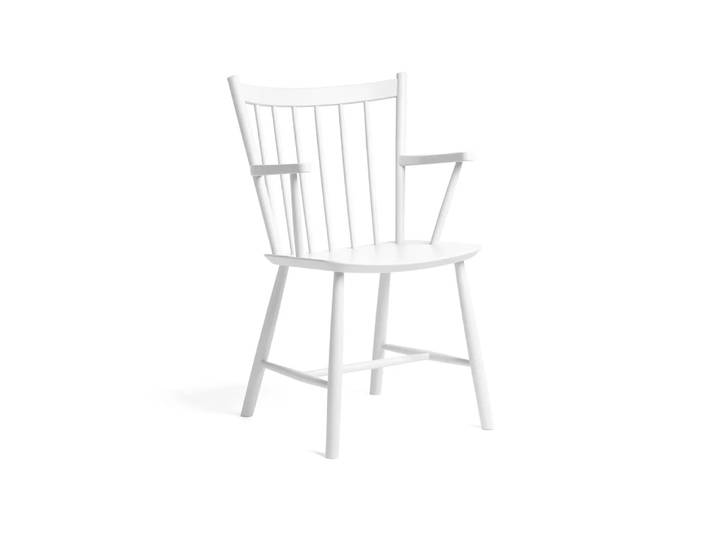 HAY J42 Armlehnstuhl White lacquered beech