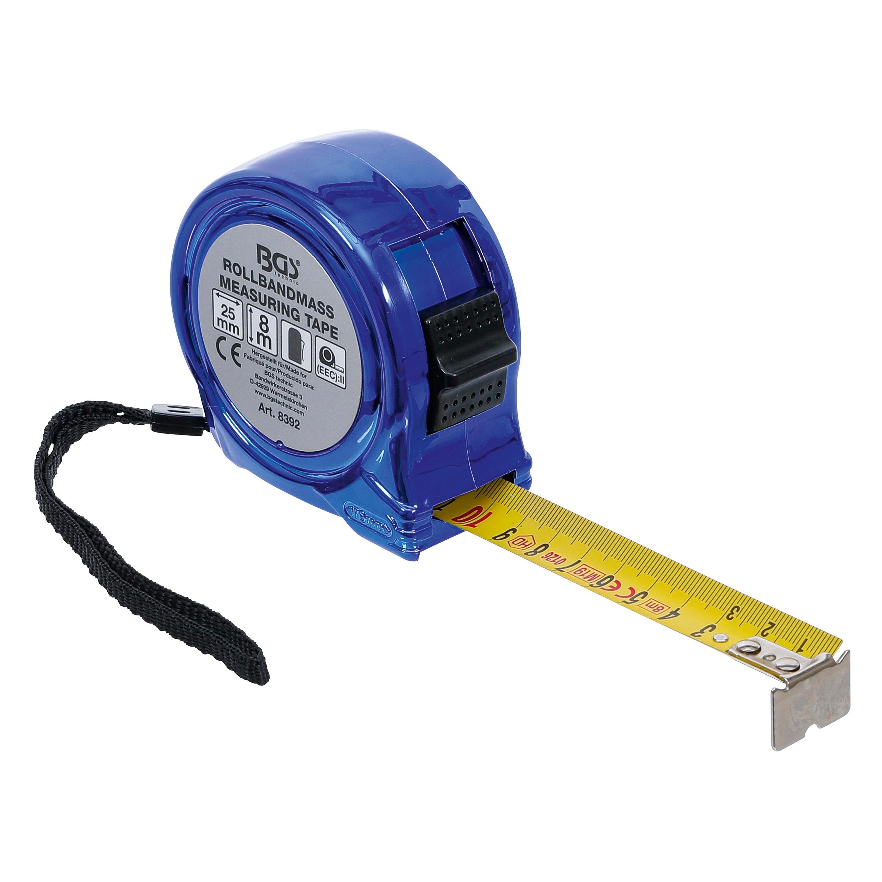 BGS Rollbandmass 25 mm x 8 m (8392)