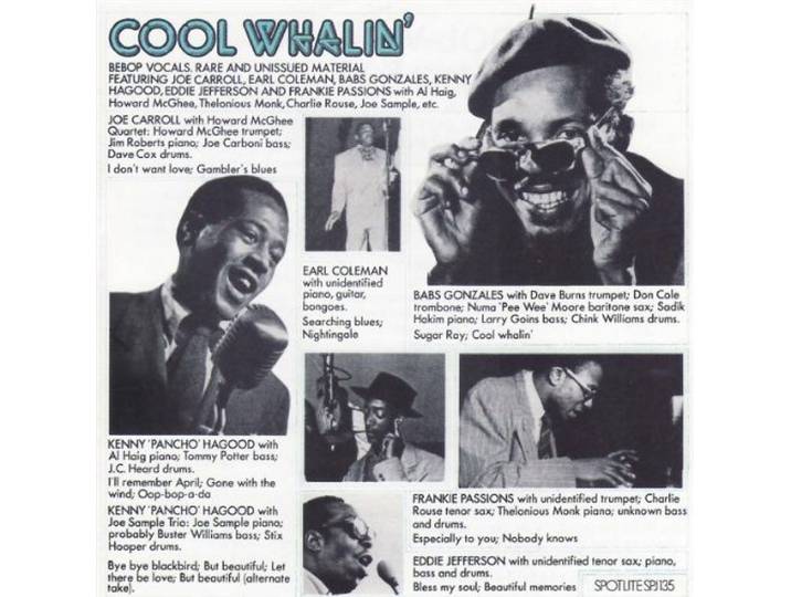 Cool Whalin' - Bebop Vocals