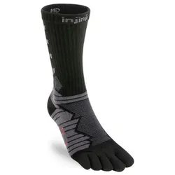 Injinji Unisex Ultra Run Crew schwarz