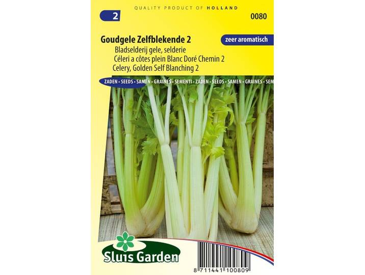 Bladselderij goudgele zelfblekende 2 zaden