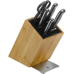 WMF Messerblock Spitzenklasse Plus 6tlg. Kunststoff Braun