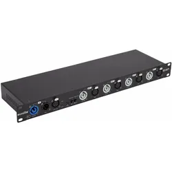 Eurolite DMX Power Splitter 4x4 3-pol XLR, Lichtsteuerung