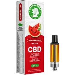 Hanf Gesundheit CBD-Duftkartusche für Aroma-Diffusor Wassermelone, 2 ml