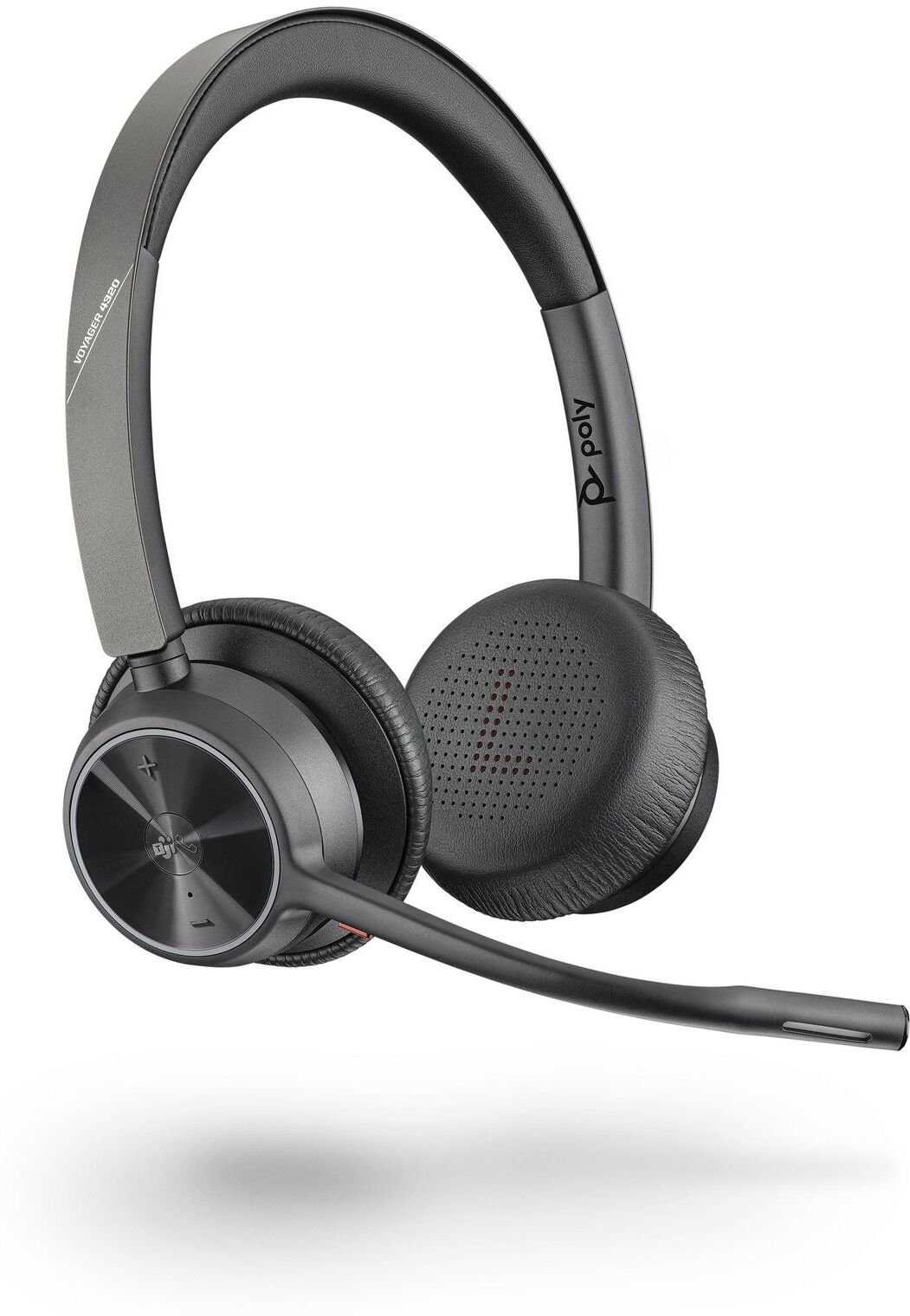Poly Voyager 4320 Stereo Bluetooth Headset - USB-A - Microsoft Teams - Without stand