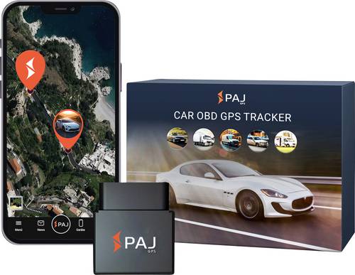 PAJ GPS CAR OBD 4G 2.0 GPS Tracker Fahrzeugtracker Schwarz 1St.