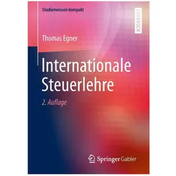 Internationale Steuerlehre, Fachbücher von Thomas Egner