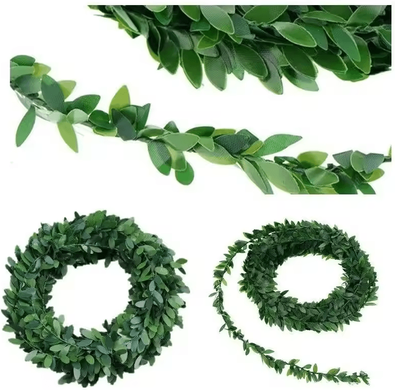 Inspire Curations 7.5M Artificial Ivy Garland Vine Realistic Hanging Greenery For Home & Event Decor green 5pcs