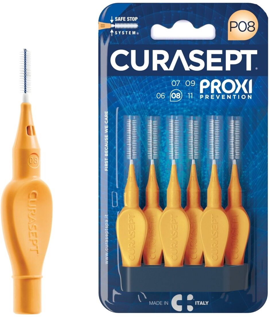Curasept Proxi P08 arancione chiaro 6 pezzi