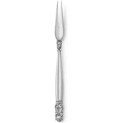 Georg Jensen Acorn Aufschnittgabel, Servierbesteck, Silber