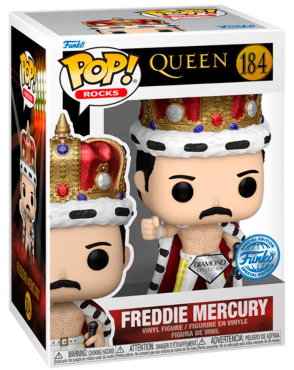 Funko Pop! Queen Freddie Mercury #184 Diamond Edition