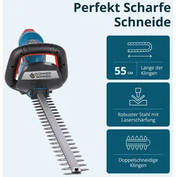 "Könner & Söhnen"  Akku-Heckenschere KS HT-20V
