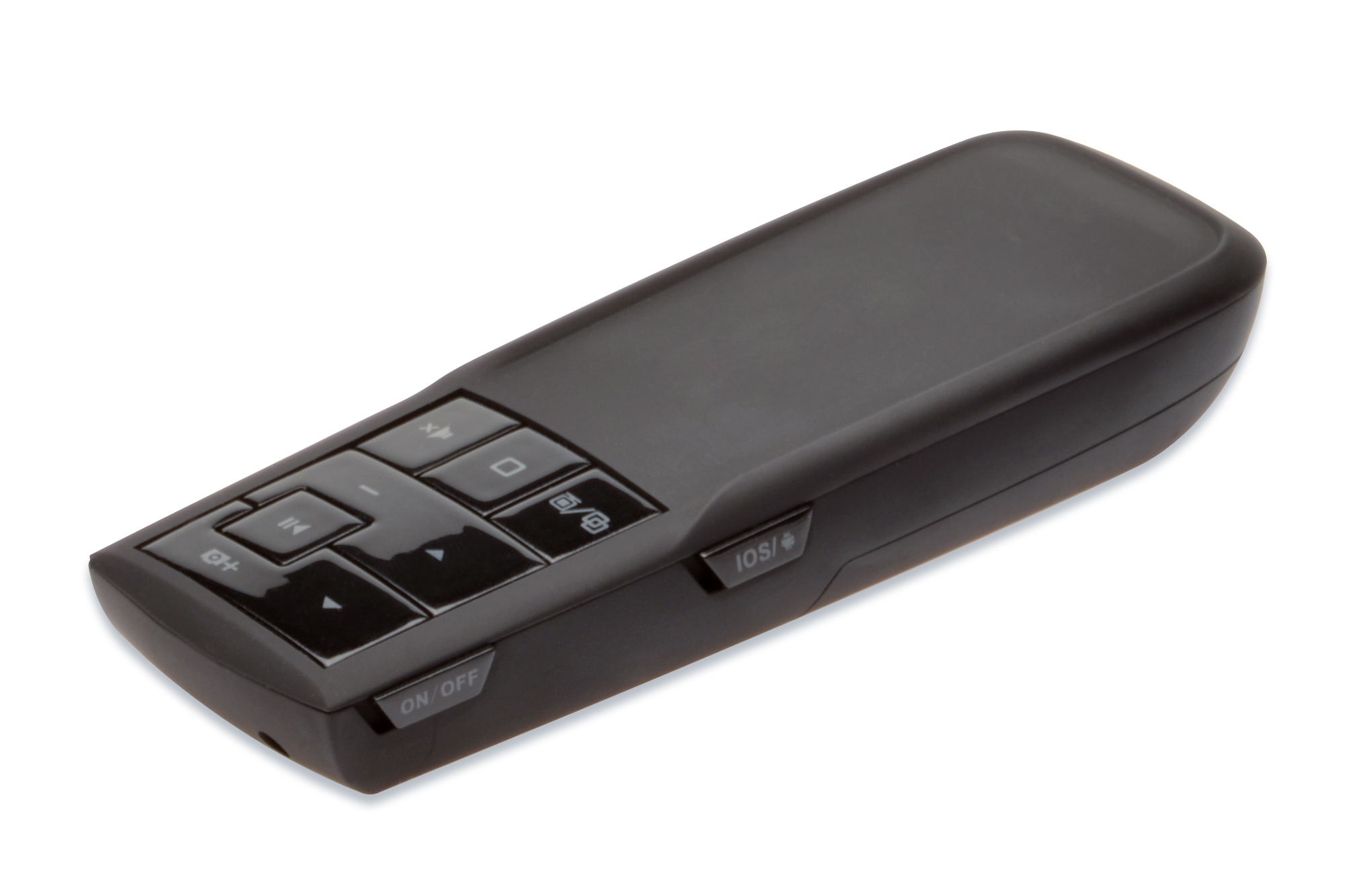 Ednet Bluetooth Fernbedienung für Tablets und Smartphone Bluetooth 3.0, Klasse II, Android , IOS Unterstützung, Smartphone, Bluetooth, Drucktasten, Schwarz