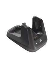 Zebra Lade-/UEbertragungsstation USB Lade-/Übertragungsstation lädt 1x Gerät und Ersatzakku inkl.: Netzteil DC-Netzkabel separat bestellen: Netzkabel C13 passend für: MC3300 MC3300x (KT-CRD-MC33-2SUCHG-01)