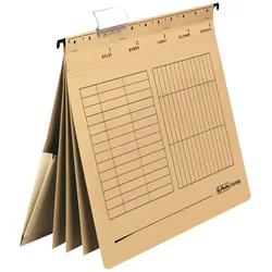 herlitz Hängehefter DIN A4 natronbraun