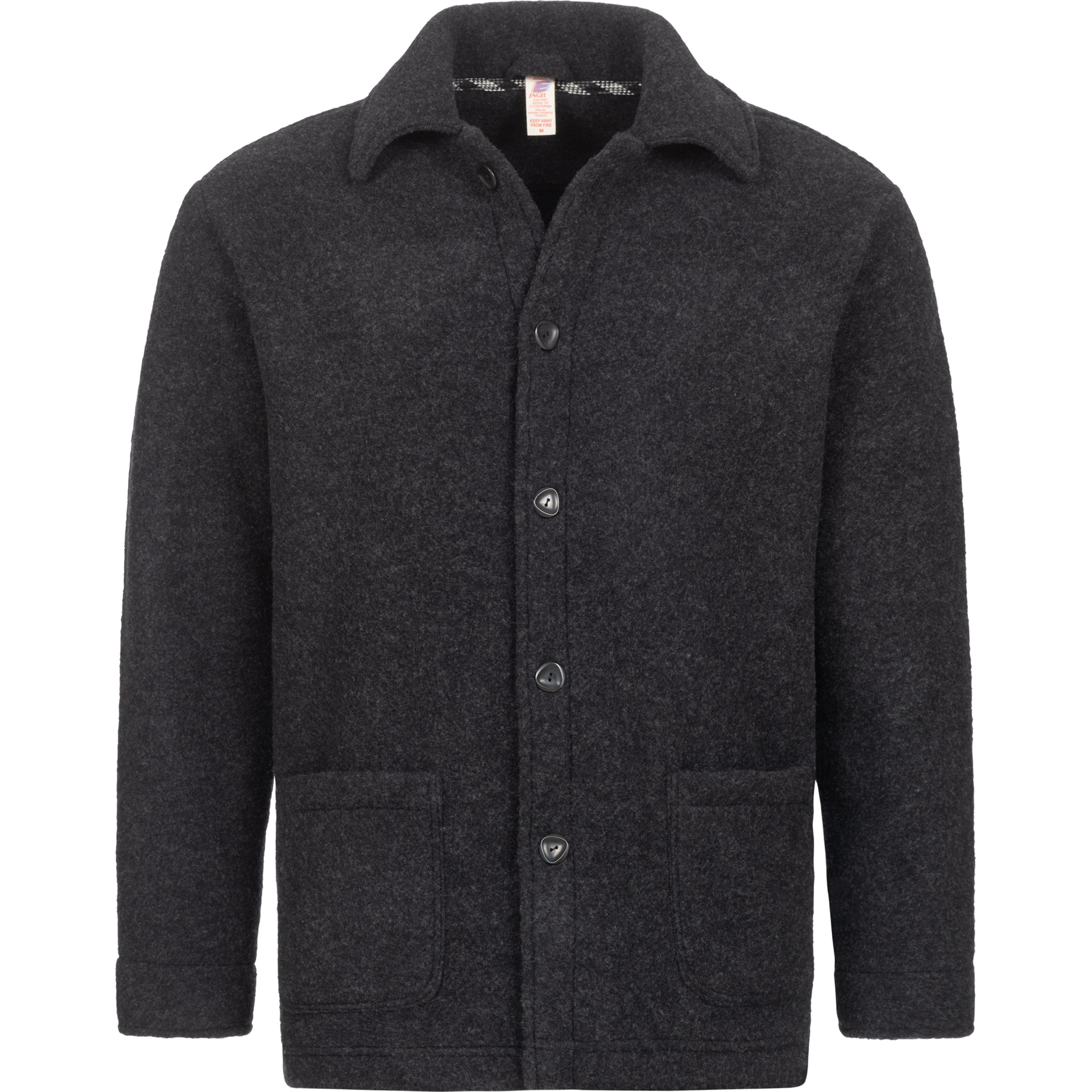 Engel Herren Freizeitjacke, Parkas schwarz Größe S Lifestyle Schnell trocknend Merinowolle