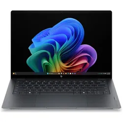 HP OmniBook Ultra Laptop Next Gen AI 14-kd0201ng (14", 2000 GB, 32 GB, DE, Intel Core Ultra 9 386H), Notebook, Grau