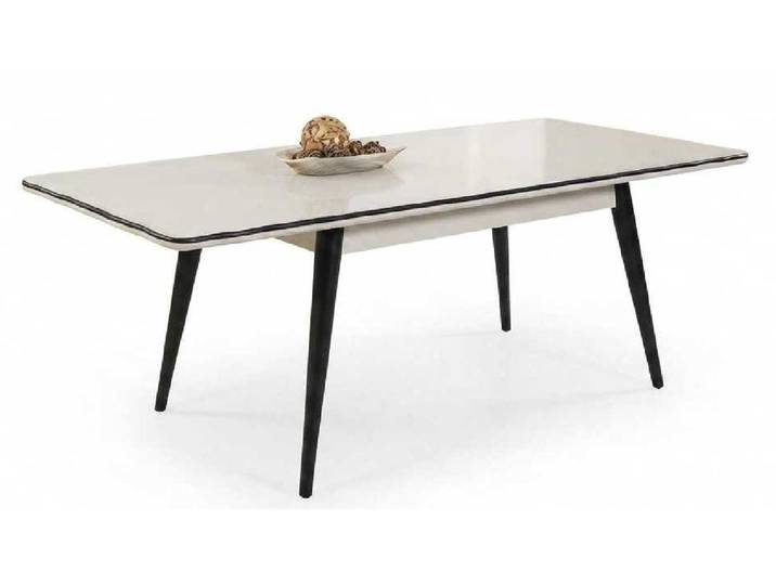 Xlmoebel Esstisch Esstisch Ausziehtisch Tisch Beige Modern Edel Küche Esszimmer Holz (1-tlg)