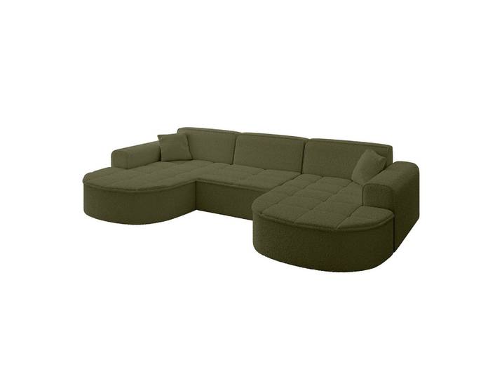 WOHNLANDSCHAFT TARO-U1 - 303x171x79,5 cm Grün
