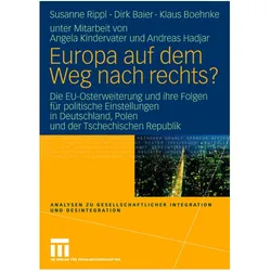 Europa auf dem Weg nach rechts?, Fachbücher von Dirk Baier, Klaus Boehnke, Susanne Rippl