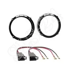 Lautsprecherringe Seat Ibiza 02 - 08 / Seat Leon 05 - 12 -165 mm Adapterringe...