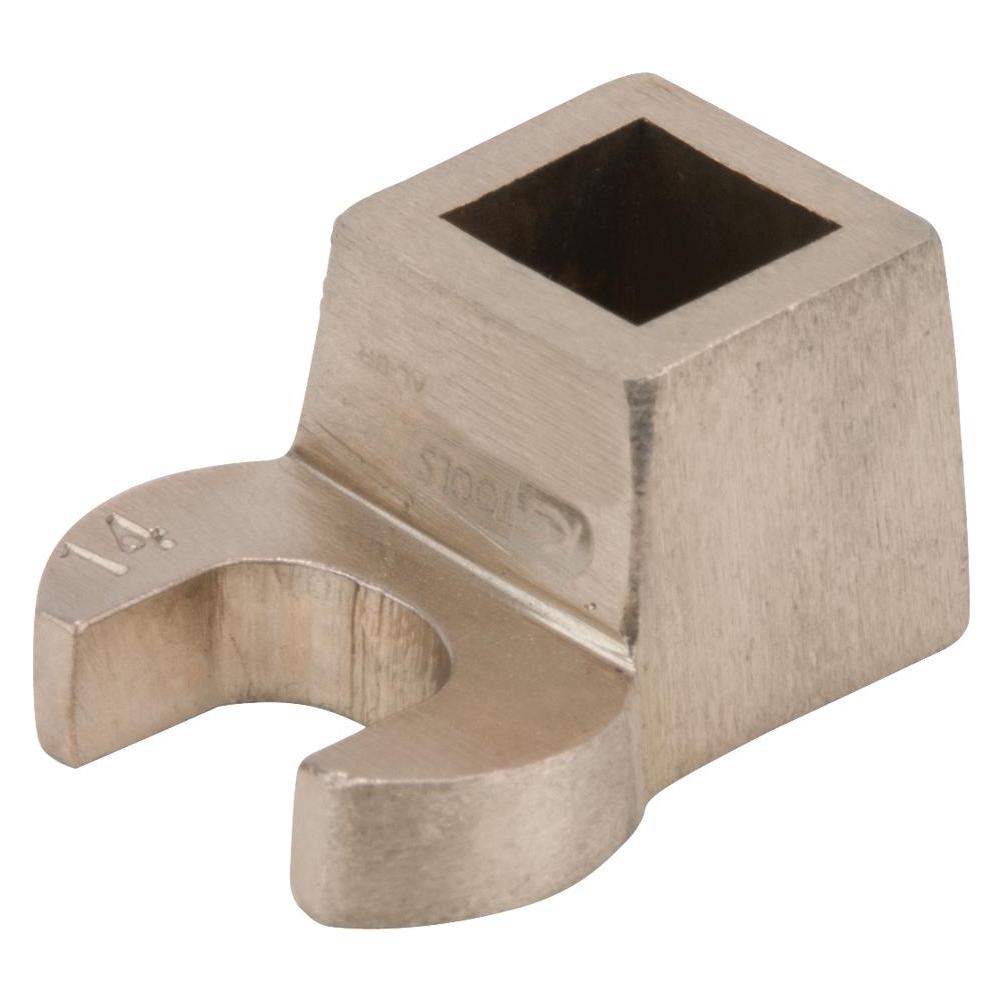 KS Tools BRONZEplus Krhenfuschlssel, Maulform, Vierkant 1/2 21 mm (963.8501) (21 mm) (963.8501)