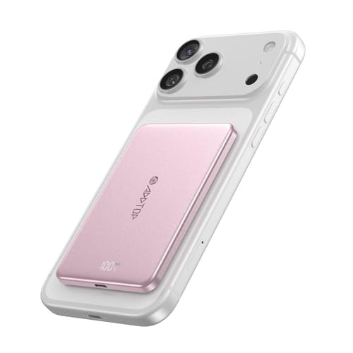 ADDTOP Magnetische Powerbank 5000 mAh voor iPhone, 20W Ultradunne Externe Batterij