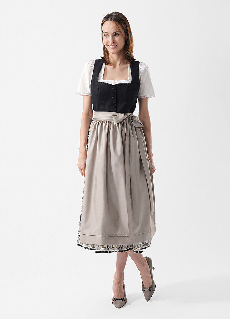 WENGER Dirndl ELENA 80cm schwarz   42 42
