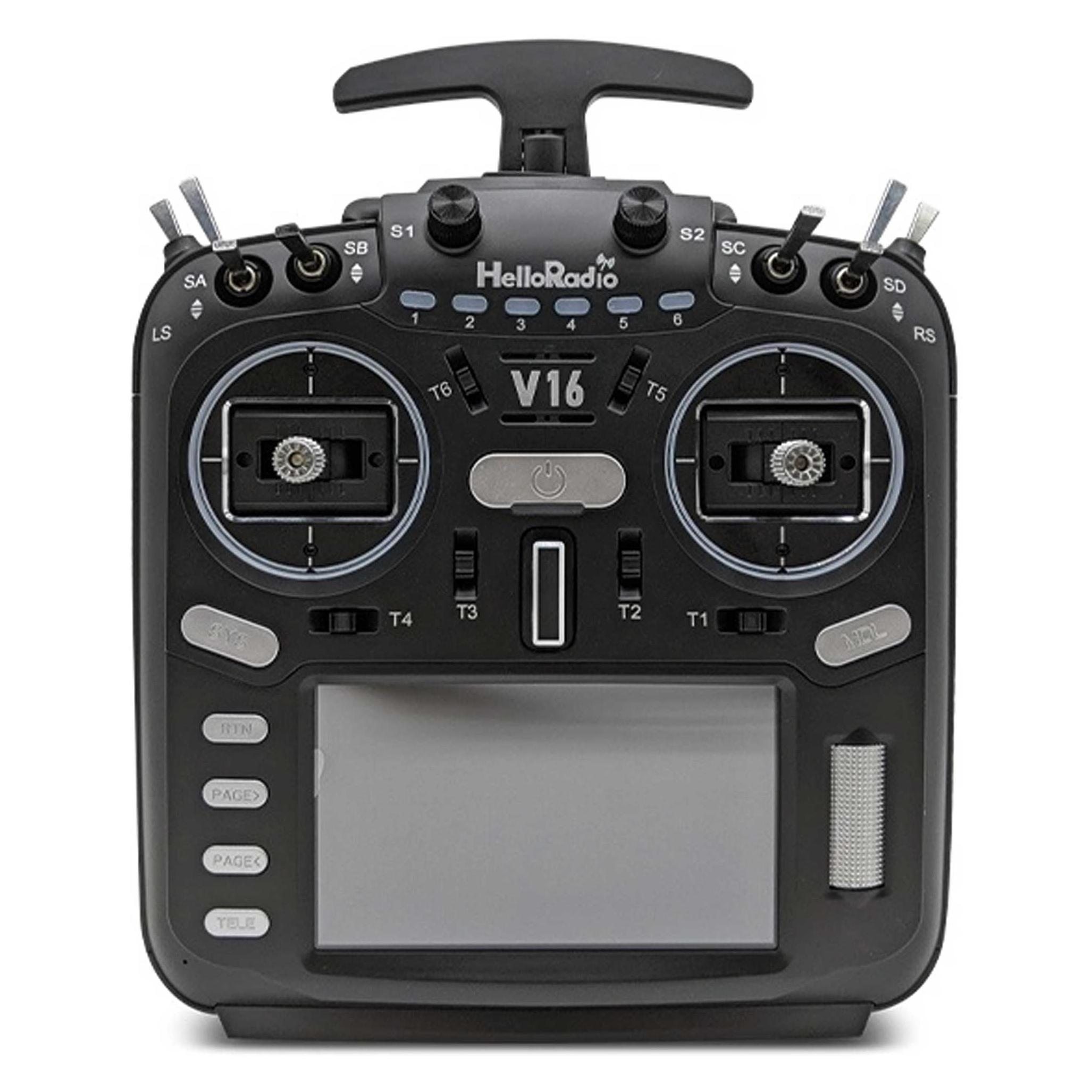 HelloRadio V16 PRO 2,4GHz - ELRS LBT Mode 2 Fernsteuerung (HR1002)
