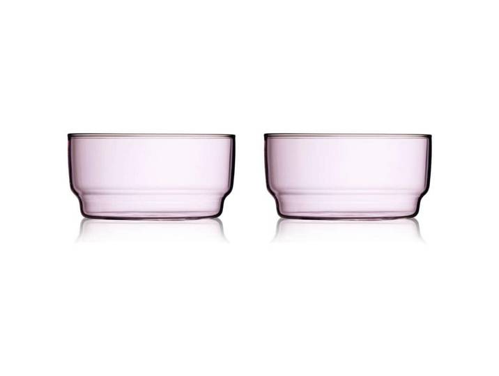 Schale Lyngby Torino Pink 2stk. 12 cm - Schüssel-Set 2-tlg.