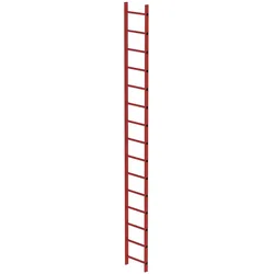 Munk, Leiter + Gerüst, Schachtleiter GFK 400mm Lichte Weite 15 Sprossen (Gerüst, 420 cm)