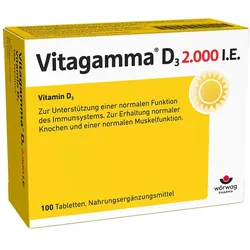 Vitagamma® Vitamin D3 2000 I.E. 100 St