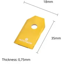 Auto-Mow Messer (9 Stück) - Blisterpack Gold