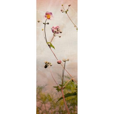Fototapete ARCHITECTS PAPER "Romance", bunt (bunt, grün, rosa), B:1m L:2,8m, Vlies, Tapeten, Floral Tapete Blumen Fototapete Natur Panel 1,00m x 2,80m