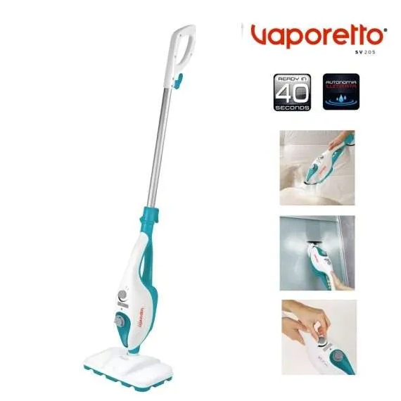 Kit 2 Paños Microfibra Ajustables Escoba de vapor Polti SV 205