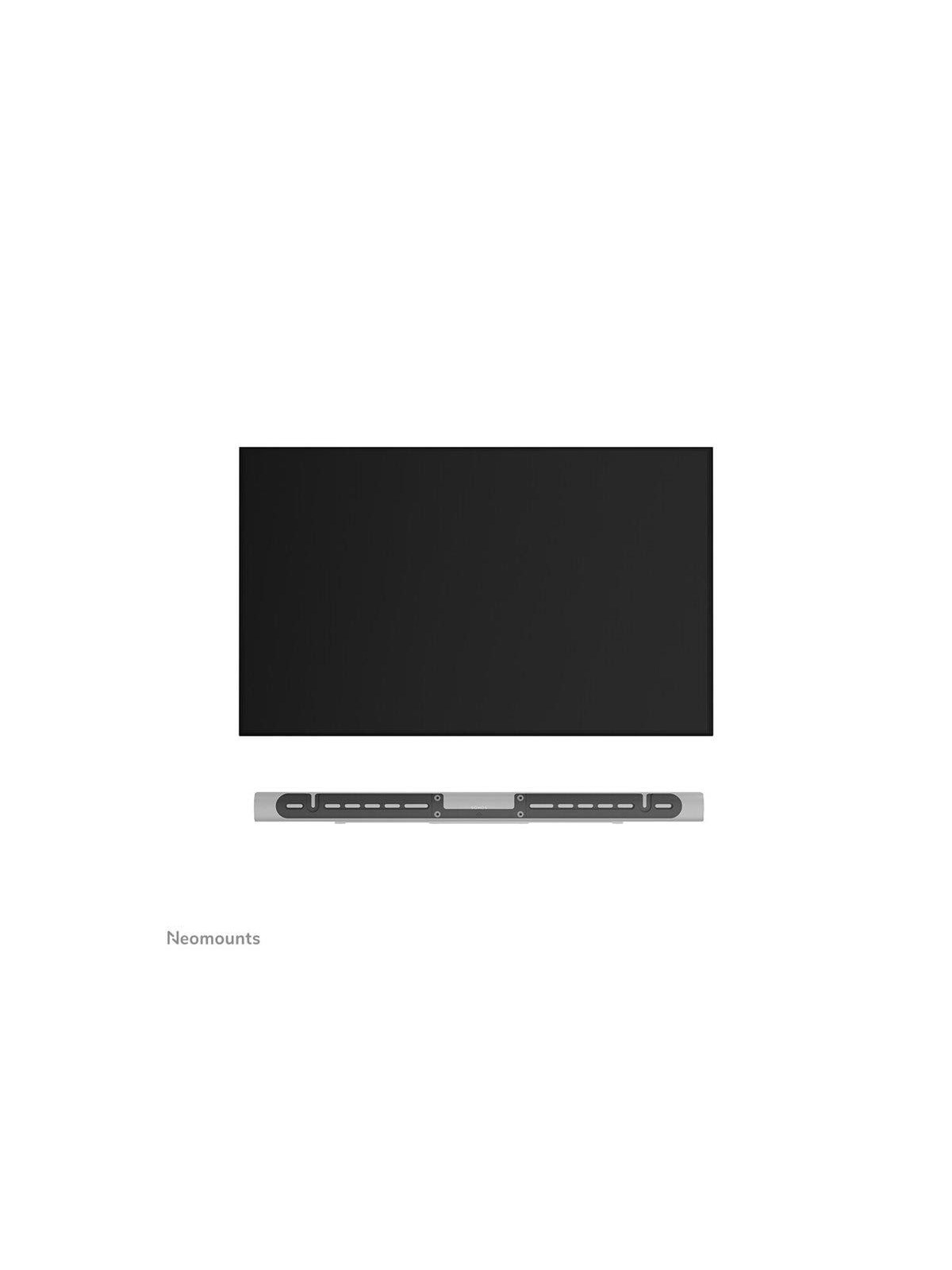 Neomounts WL30-727BL1 mounting kit - for sound bar - easy installation - black - Max 10 kg - recommended for