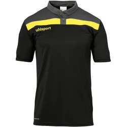 uhlsport Offense 23 Poloshirt schwarz/anthrazit/limonengel 164
