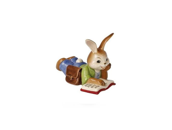 Osterhase GOEBEL du bist Klasse , bunt, B:7cm H:8,5cm T:12,5cm, Steingut, Dekofiguren, Osterhase