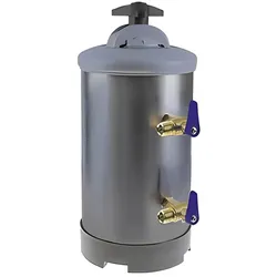Wasserenthärter 8 Liter mit 2 Ventilen für professionelle Geschirrspüler, Gläserspüler und Spülmaschinen für Gastronomie, Restaurant und Catering.
