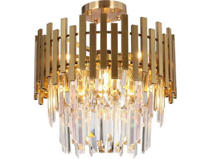Aspen Kristallleuchter Gold 6xE14 Milagro ML8810