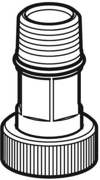 Geberit Anschlussnippel UR-Strg. 1/2" gerade 242130001 für UR-Steuerungen ab 2009