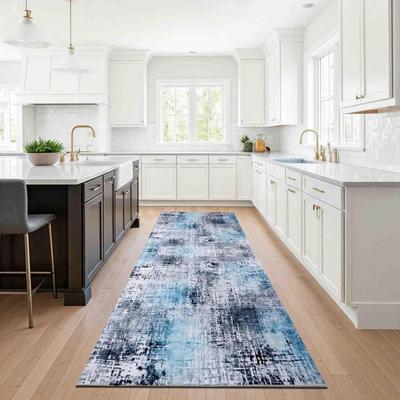 Delara Machine Washable Area Rug, Soft & Durable, Non-Slip Backing, Eco- Friendly GRS certified.