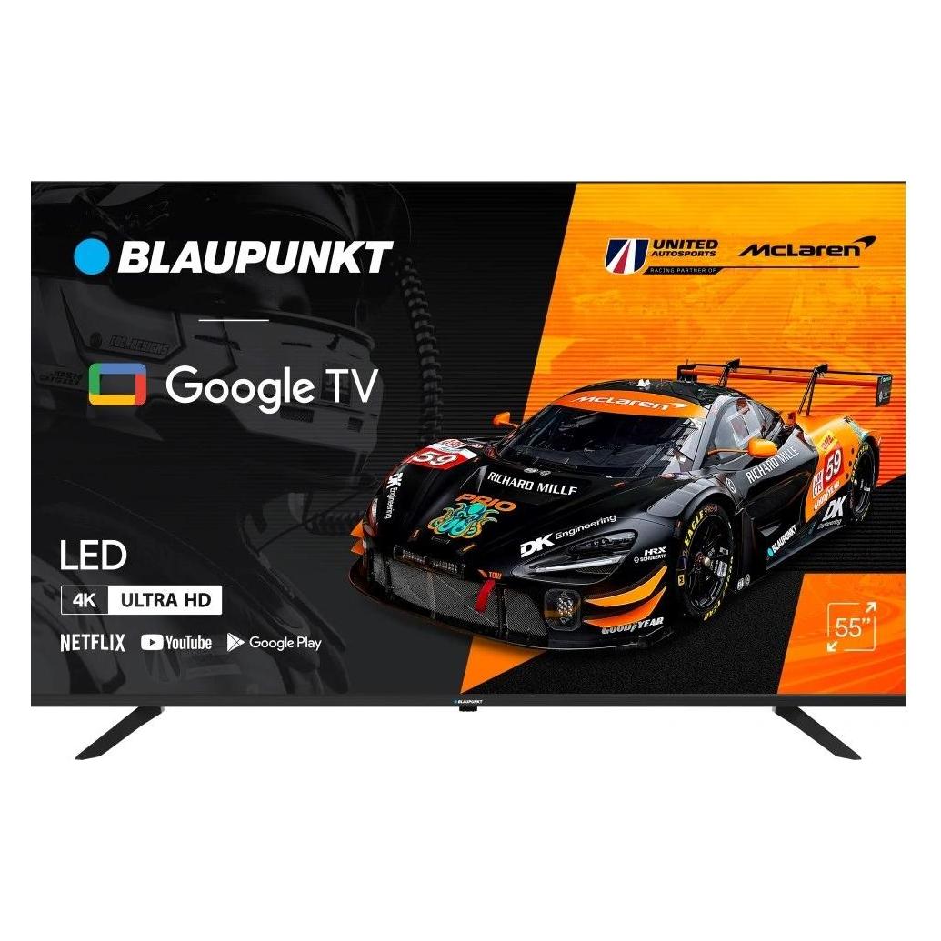 Blaupunkt TV 55UGC5500S 55 4K Ultra HD DLED Google TV Wi-Fi Bluetooth Schwarz (55", LED, 4K) (55UGC5500S)