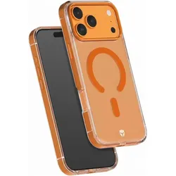 Force Case Schutzhülle (Apple iPhone 17 Pro), Smartphone Hülle, Orange, Transparent