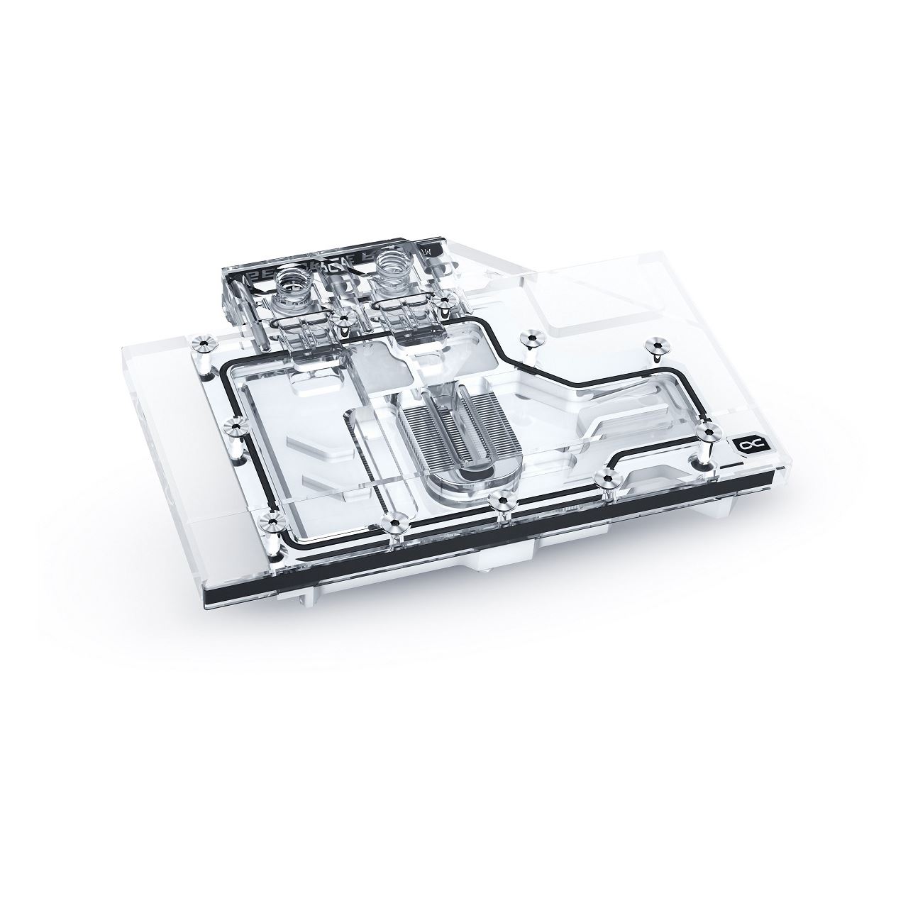 Alphacool Eisblock Aurora Acryl GPX-N RTX 3070TI AMP Holo mit Backplate
