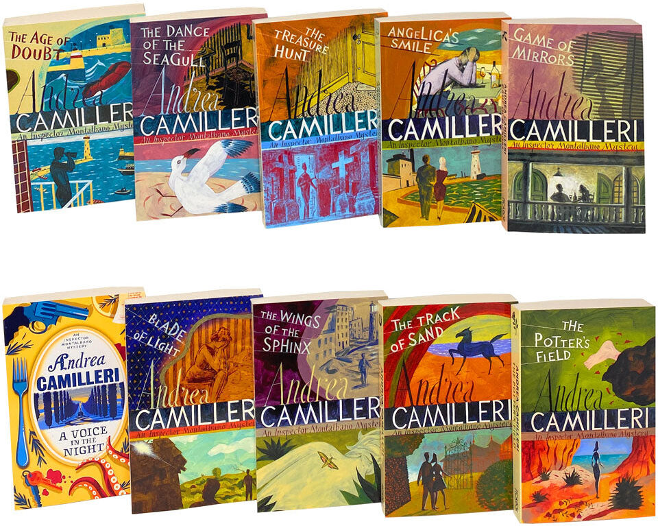 Picador Inspector Montalbano Mysteries Series 2 Collection Set by Andrea Camilleri Books 11-20