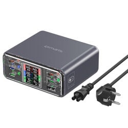 4smarts Desk Charger Lucid GaN DIY 360W, spacegrau 540360